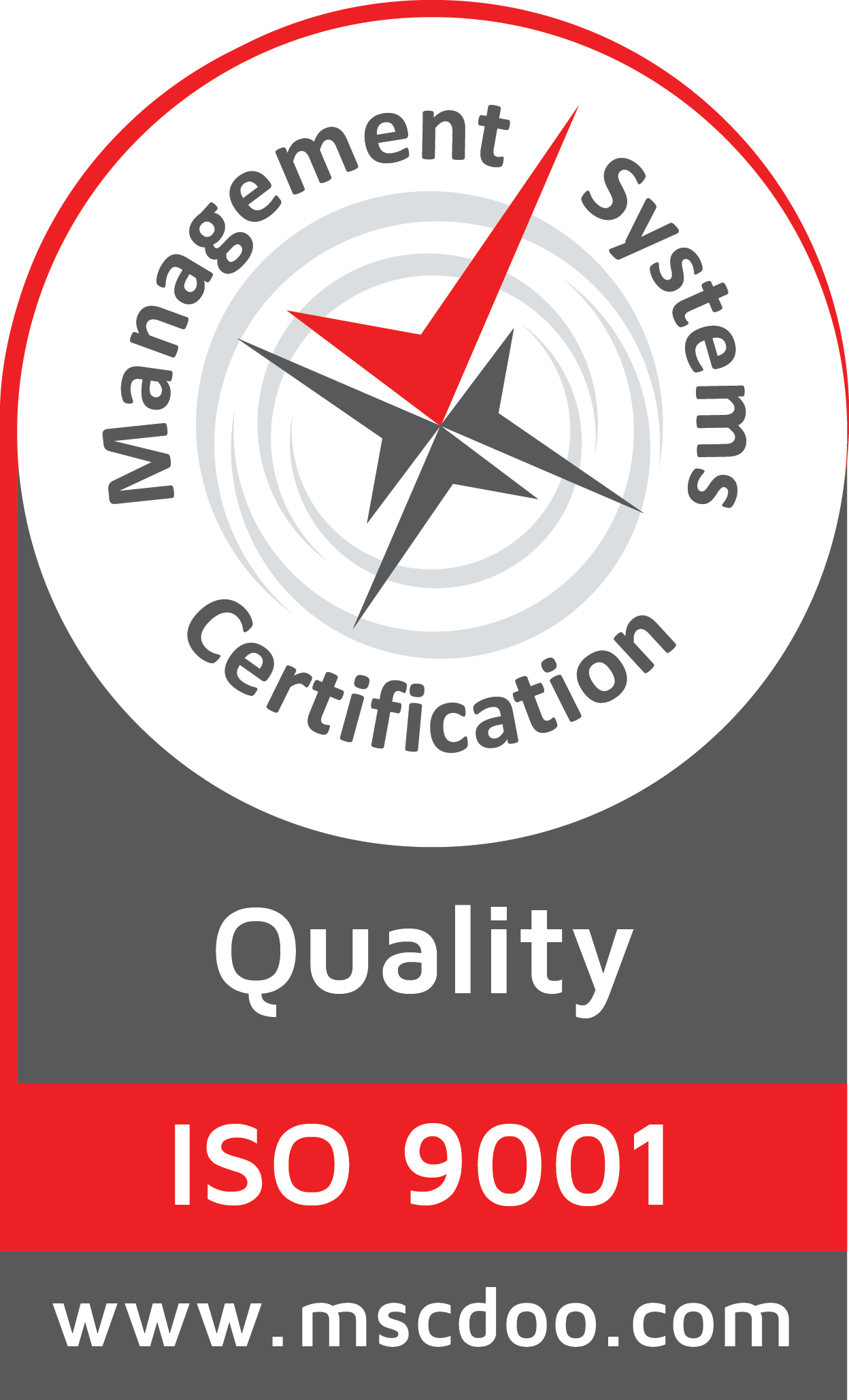 ISO 9001 sertifikovani sistem menadžmenta kvalitetom Novatex DOO