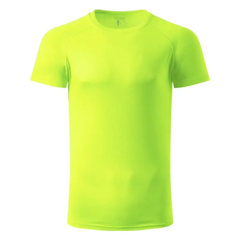 RECORD sportska majica sa raglan rukavima Boja: neon žuta| Novatex DOO