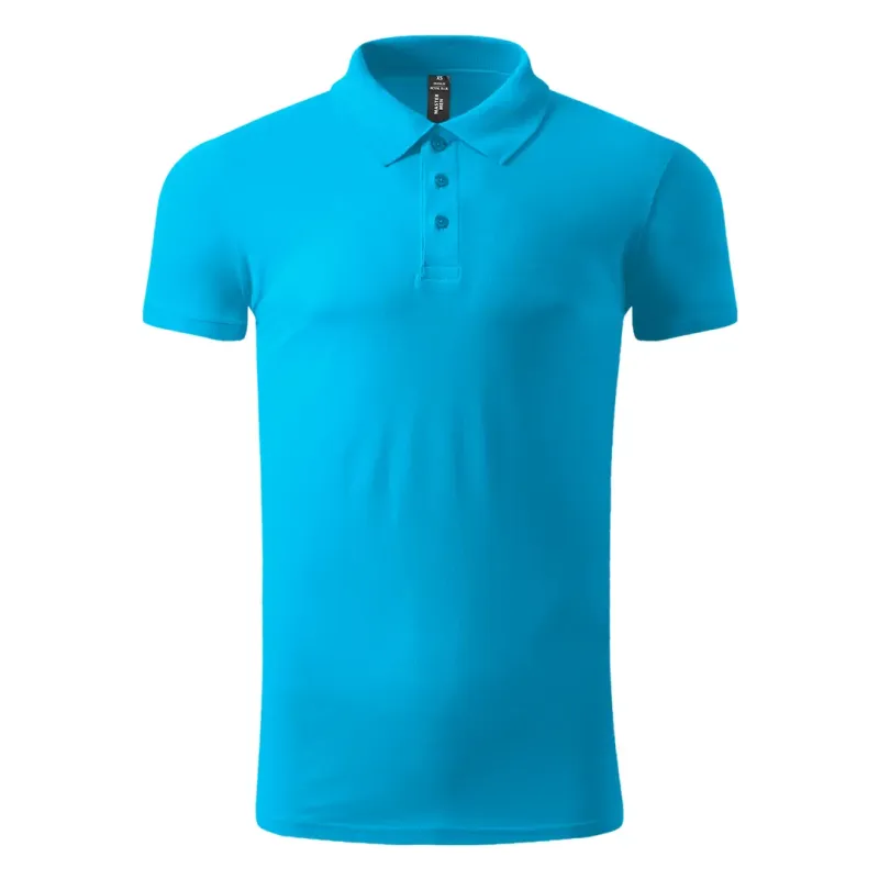 AZZURO II MUŠKA POLO MAJICA TIRKIZNO PLAVA 3XL | Novatex DOO