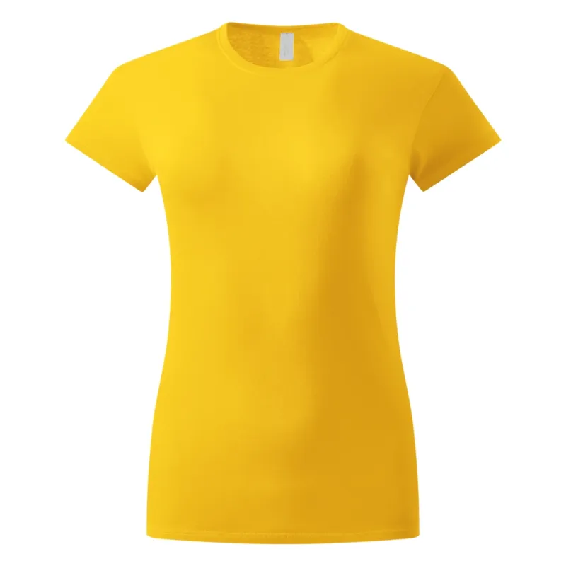 PREMIUM LADY 180 ženska pamučna majica 180 g m2 Žuta L | Novatex DOO