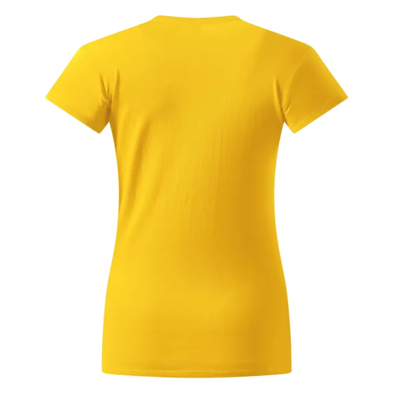 PREMIUM LADY 180 ženska pamučna majica 180 g m2 Žuta L | Novatex DOO