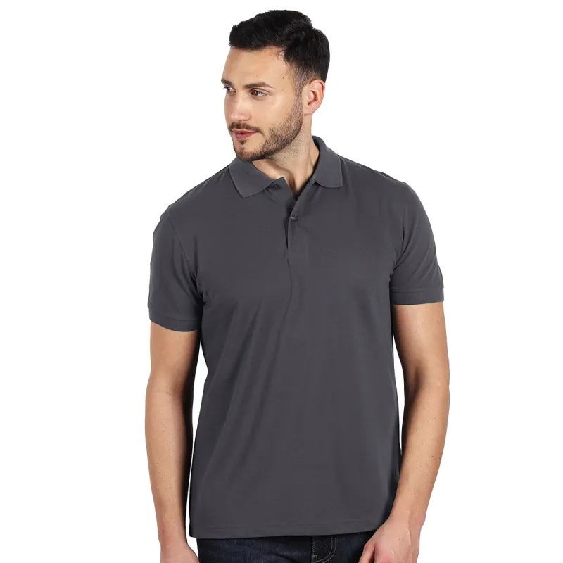 GO GREEN polo majica Boja: tamno siva| Novatex DOO