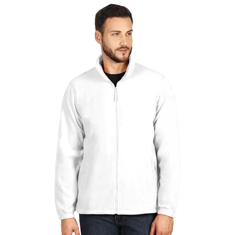 EXPLODE POLARIS dukserica od brušenog polara 280 g m2 Bela 3XL | Novatex DOO
