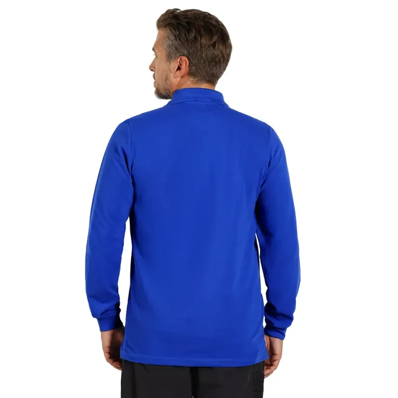 EXPLODE AZZURRO II LSL, pamučna polo majica dugih rukava, 180 g/m2 - Boja: Rojal plava| Novatex DOO