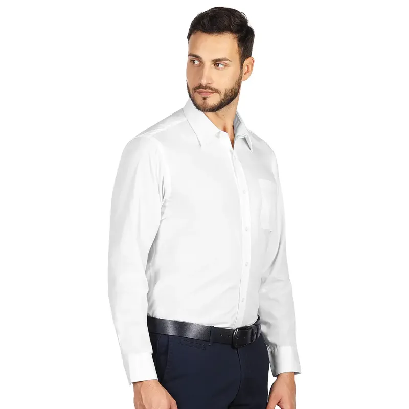 EXPLODE COMFORT LSL MEN muška pamučna košulja dugih rukava Bela 3XL | Novatex DOO