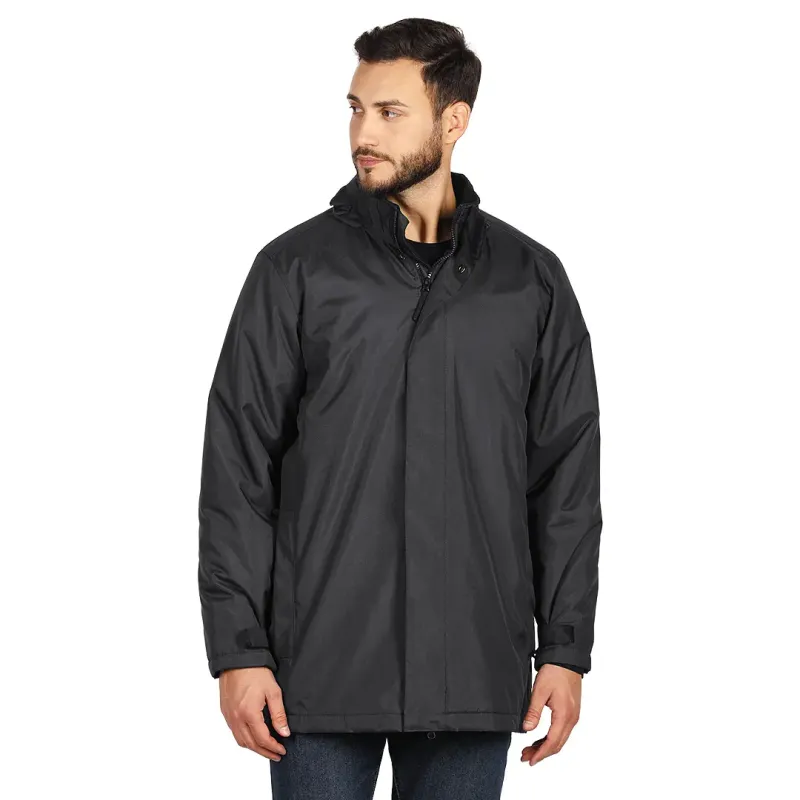 EXPLODE HILL unisex jakna sa kapuljačom Tamno siva 3XL | Novatex DOO