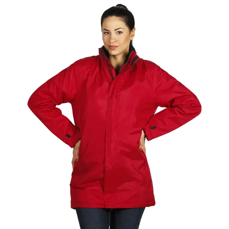 EXPLODE HILL unisex jakna sa kapuljačom Crvena 3XL | Novatex DOO