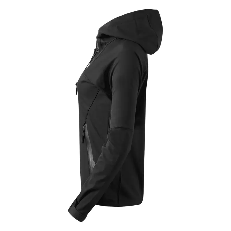 EXPLODE BLACK PEAK WOMEN, ženska softshell jakna sa kapuljačom, crna - Boja: Crna| Novatex DOO