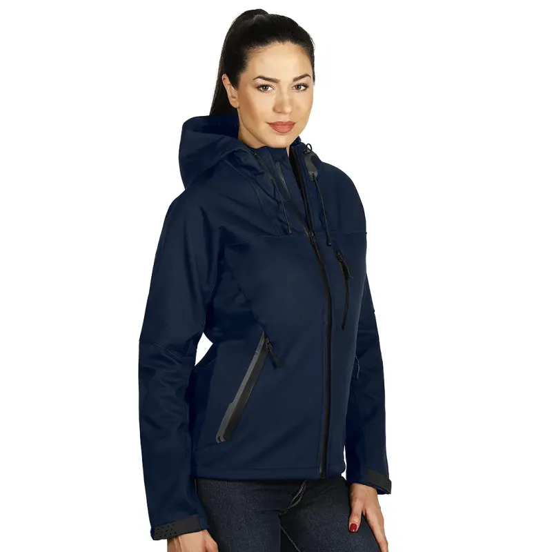 EXPLODE BLACK PEAK WOMEN, ženska softshell jakna sa kapuljačom, plava - Boja: Plava| Novatex DOO