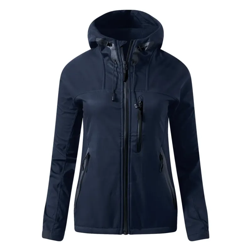 EXPLODE BLACK PEAK WOMEN, ženska softshell jakna sa kapuljačom, plava - Boja: Plava| Novatex DOO