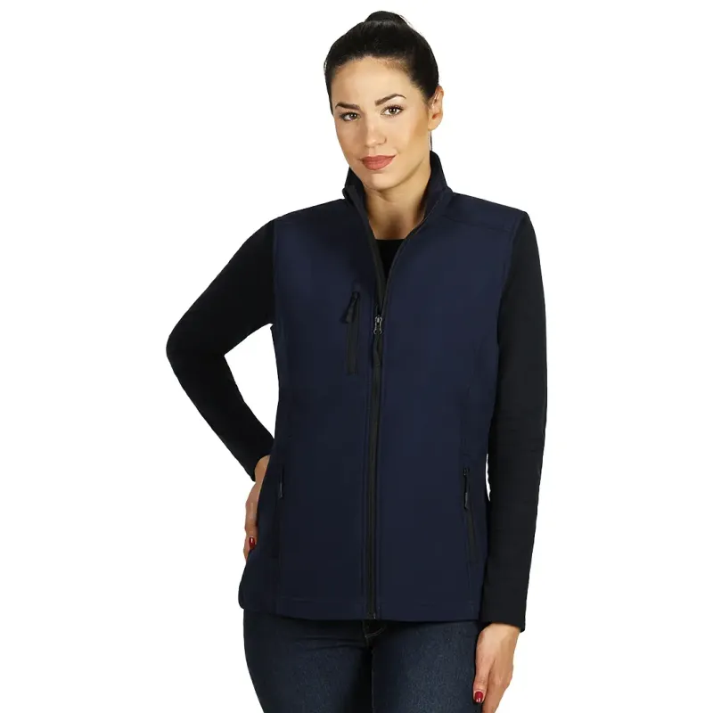 EXPLODE SKIPPER VEST WOMEN ženski softshell prsluk Plava L | Novatex DOO