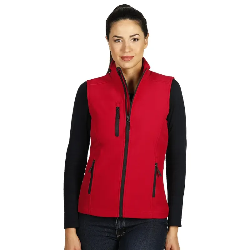EXPLODE SKIPPER VEST WOMEN ženski softshell prsluk Crvena L | Novatex DOO