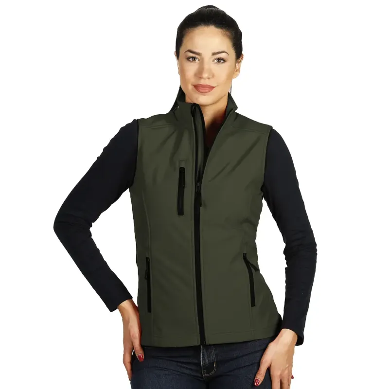 EXPLODE SKIPPER VEST WOMEN ženski softshell prsluk Maslinasta L | Novatex DOO
