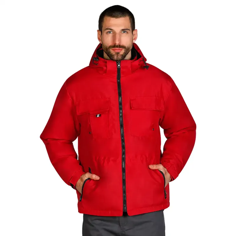 EXPLODE TEN JACKET radna jakna sa kapuljačom Crvena 3XL | Novatex DOO