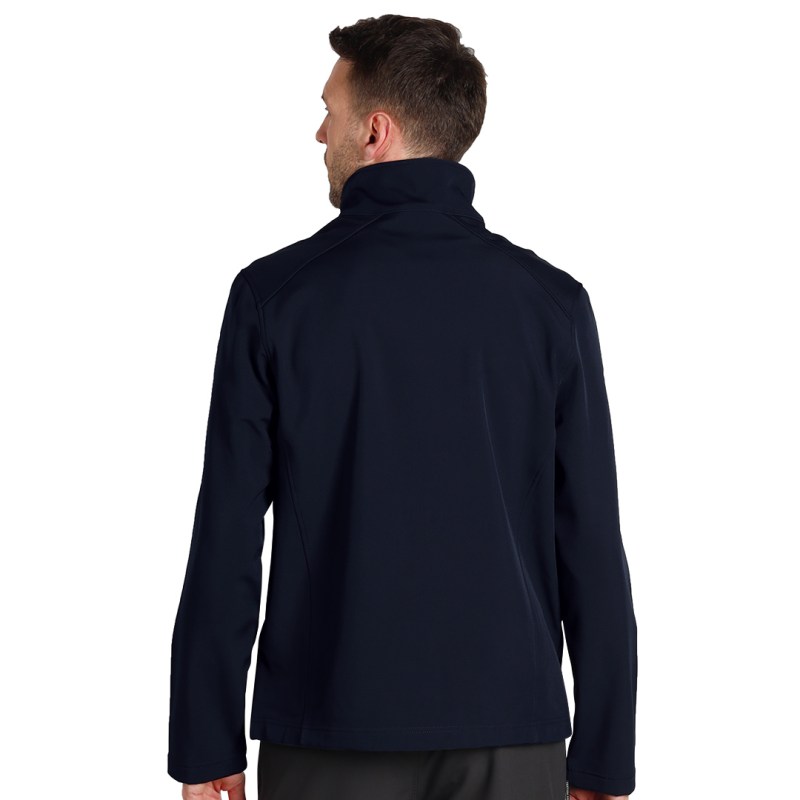 EXPLODE BEST NEO - muška softshell jakna 280 g/m2, crna, tamno siva, plava i crvena