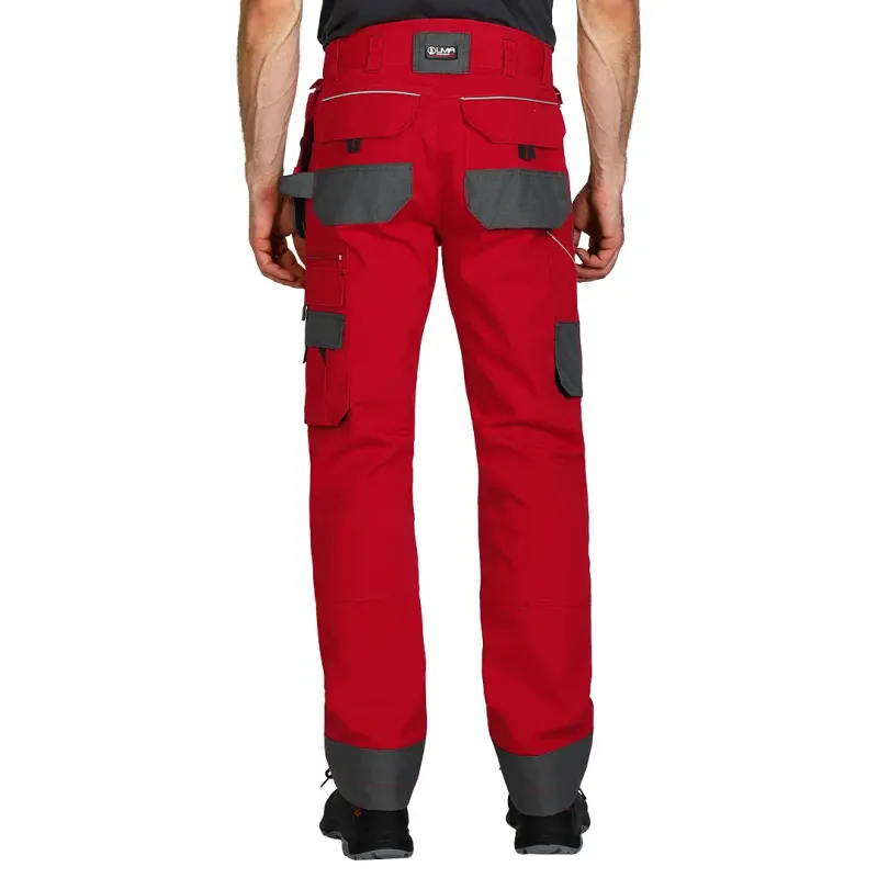 LMA COBALT radne pantalone crvene Crvena 48 | Novatex DOO