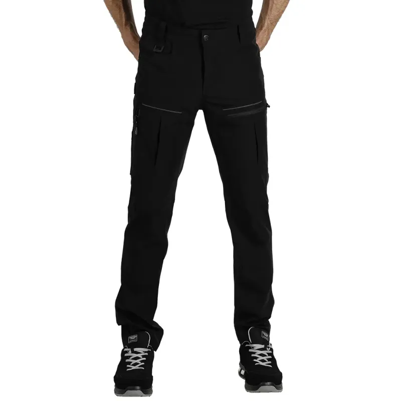 PANTHER PANTS S Elastične radne pantalone, Boja: Crna| Novatex DOO