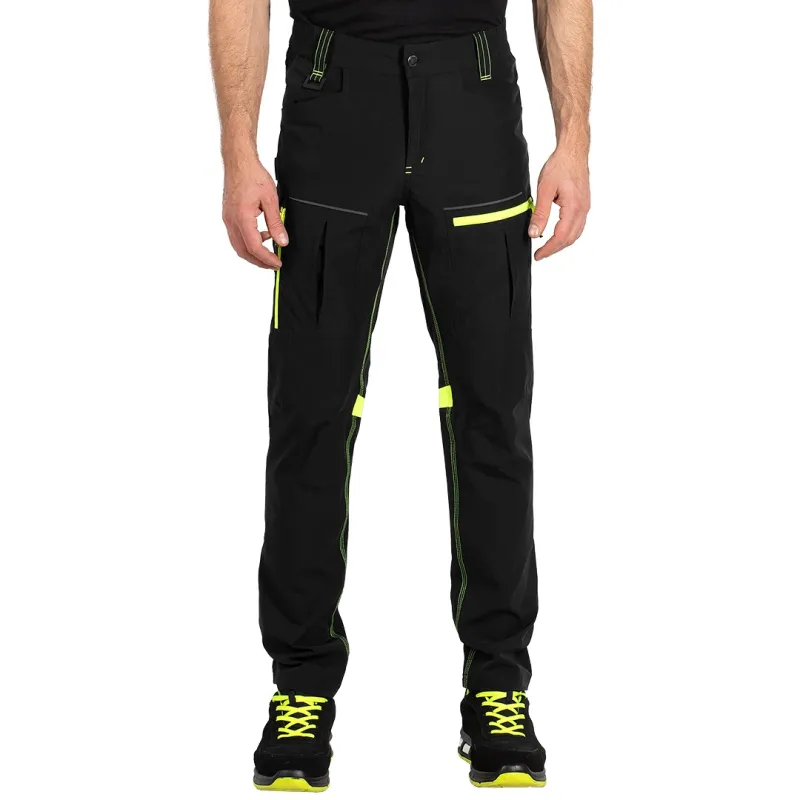PANTHER PANTS S Elastične radne pantalone, Boja: Neon žuta| Novatex DOO