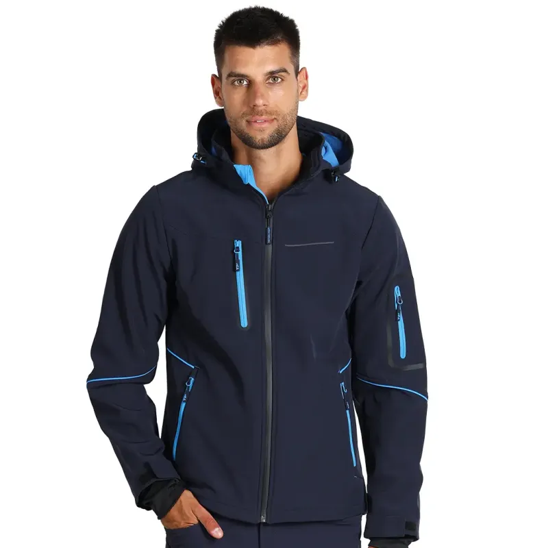 TEKTON PRO PANTHER JACKET softshell jakna sa kapuljačom Plava 3XL | Novatex DOO