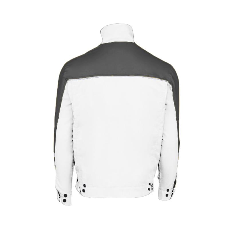 Novatex Hiperon Radna Bluza Bela Tamno Siva 04