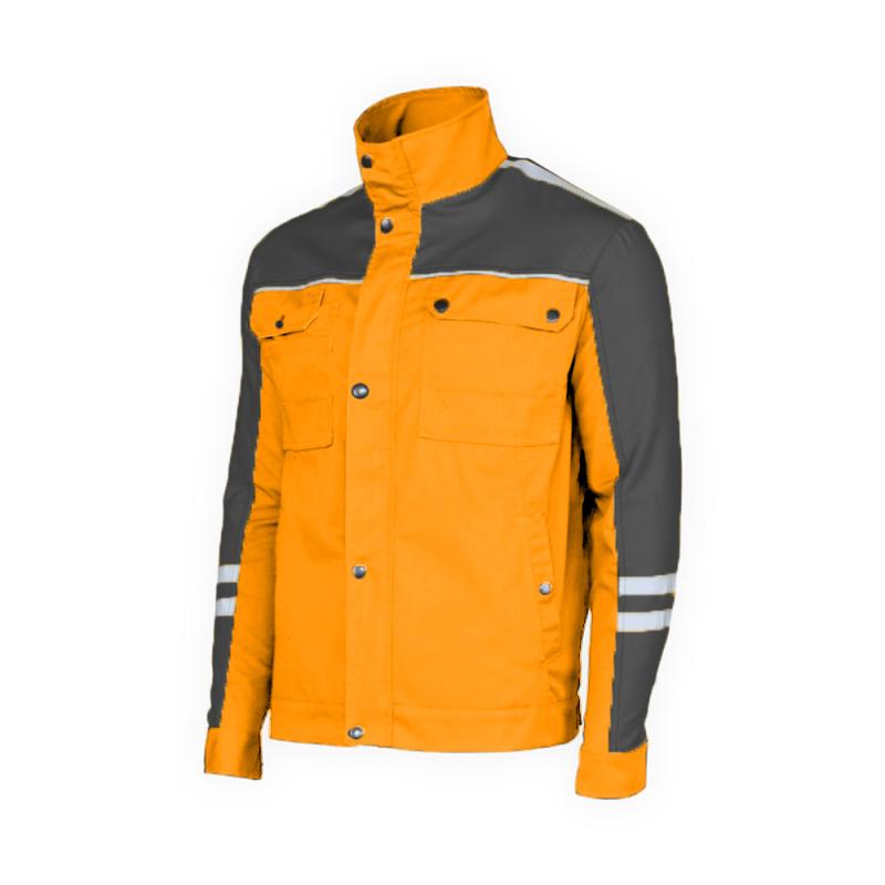 Novatex Hiperon Radna Bluza Hv Narandzasta Tamno Siva 01 01