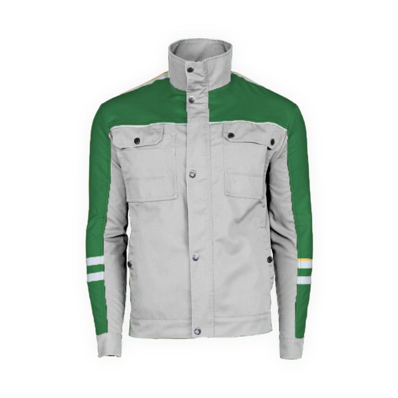 Novatex Hiperon Radna Bluza Svrtlo Siva Zelena 02