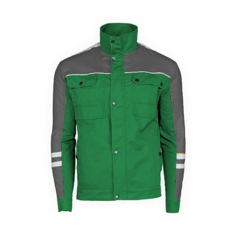 Novatex Hiperon Radna Bluza Zelena Tamno Siva 02