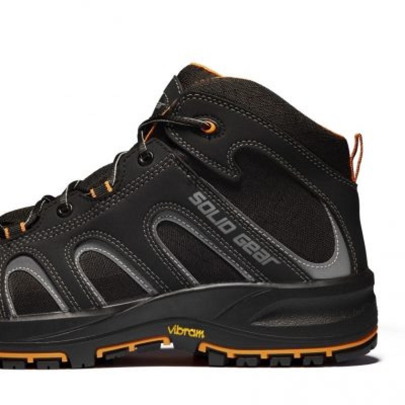 Solid Gear Falcon S3 SRC - poluduboke zaštitne cipele, crna boja, Vibram đon