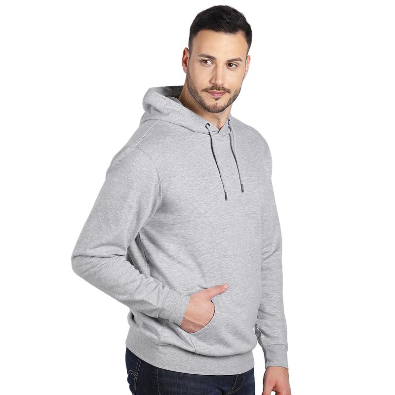 Absolut Hoody Muska Dukserica Sa Kapuljacom Pepeljasta 2