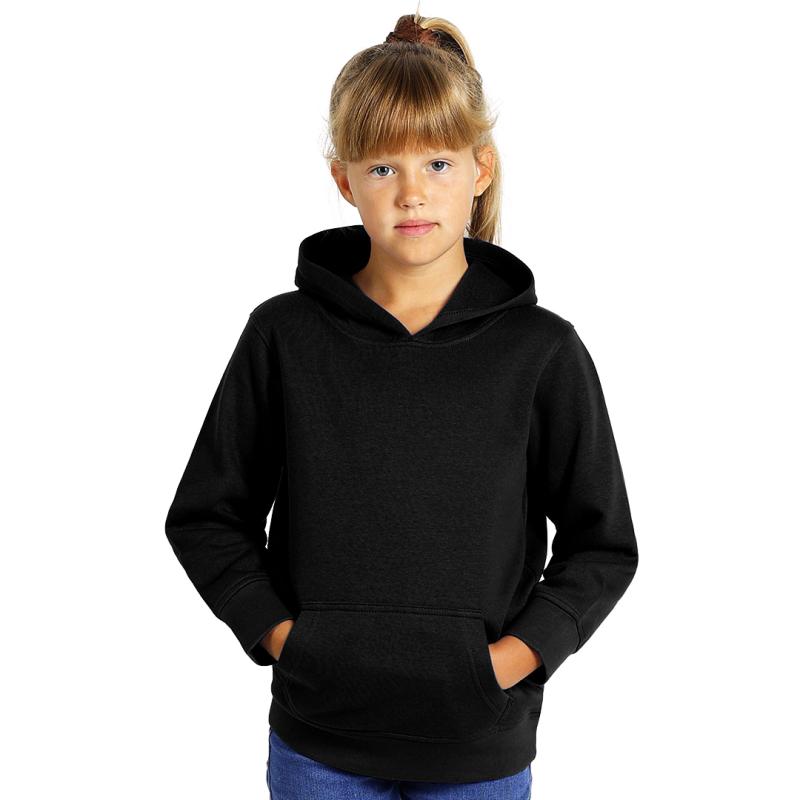 Champ Kid Decja Dukserica Sa Kapuljacom Crna 1