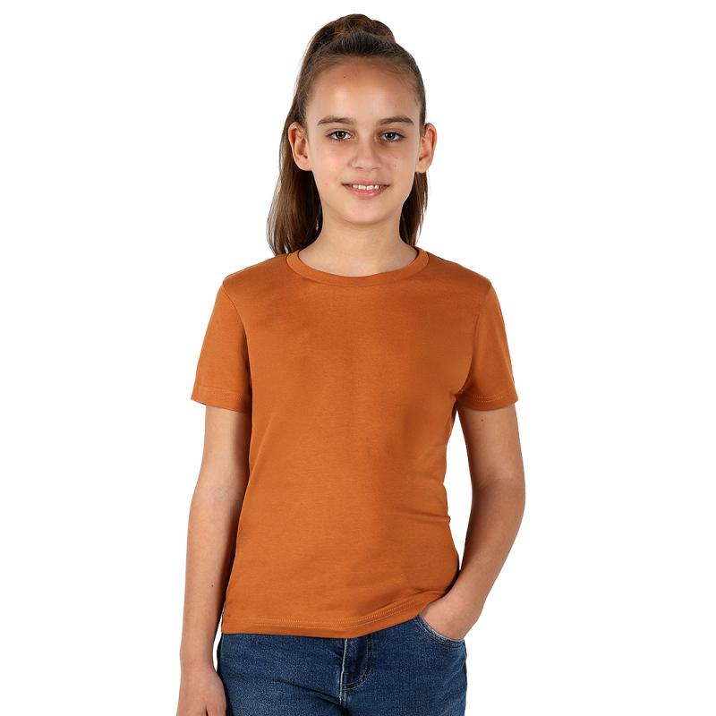 Explode Terra Kid Decija Majica Kratak Rukav Svetlo Braon