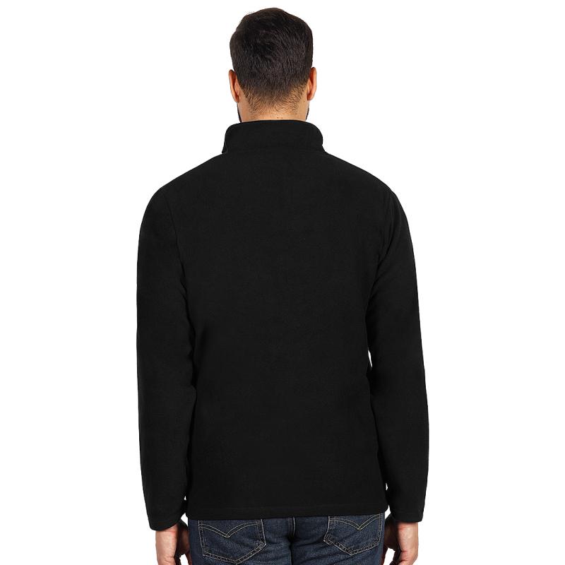 Glecher Zip Dukserica Bruseni Polar Rajsferslus Crna 3