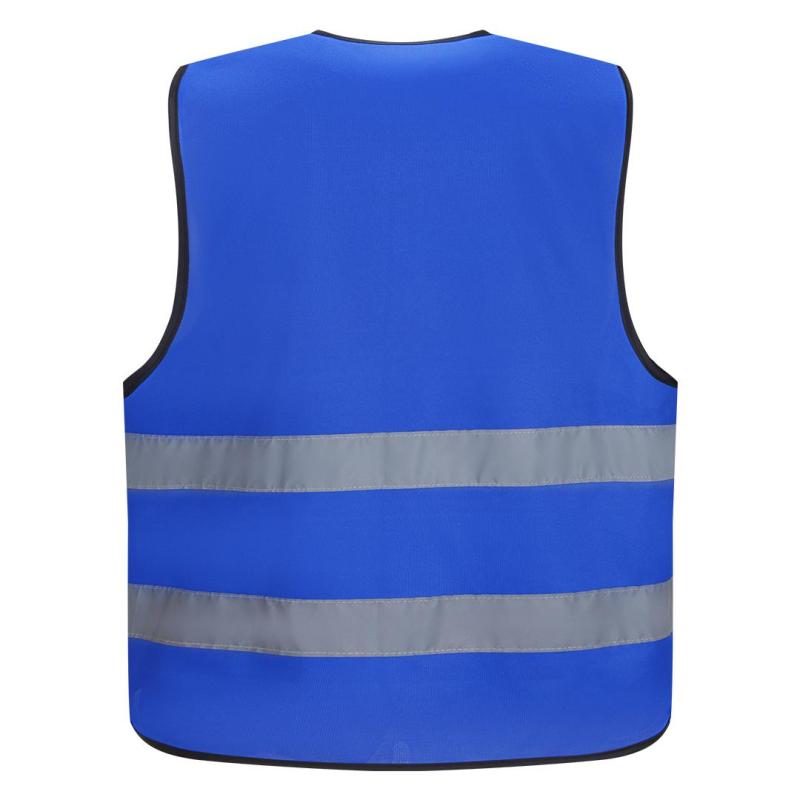 Glow Color Radni Prsluk Visoka Vidljivost Plava 4