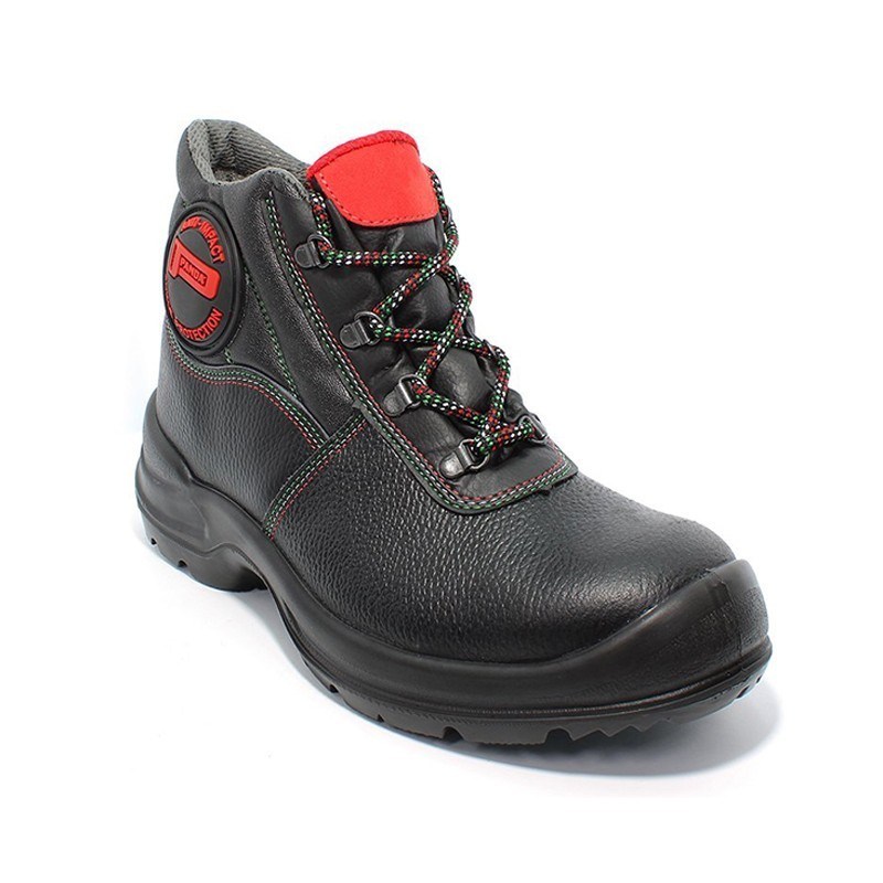 PANDA Mistral 96939 – duboke zaštitne cipele S3 SRC, crno-crvene