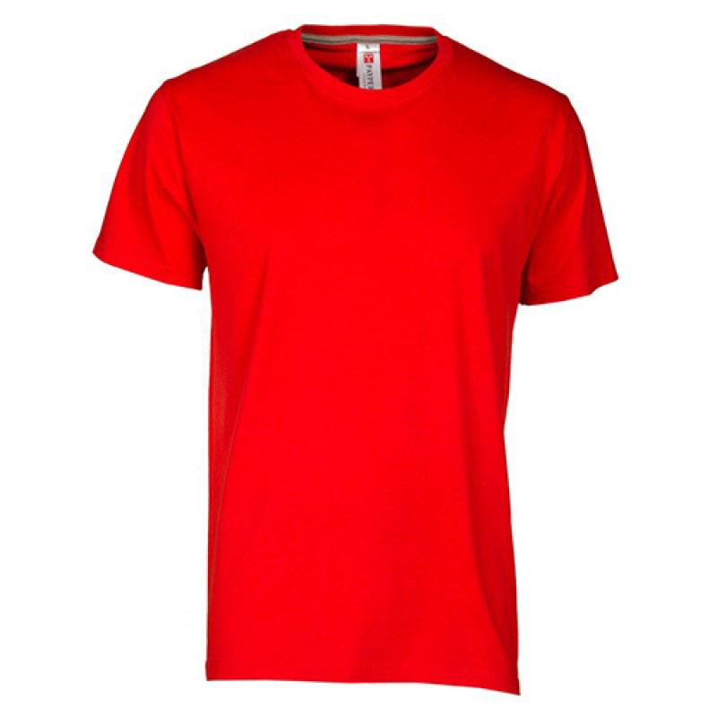 Payper Sunset Unisex Radna Majica Kratki Rukav Crvena Novatex