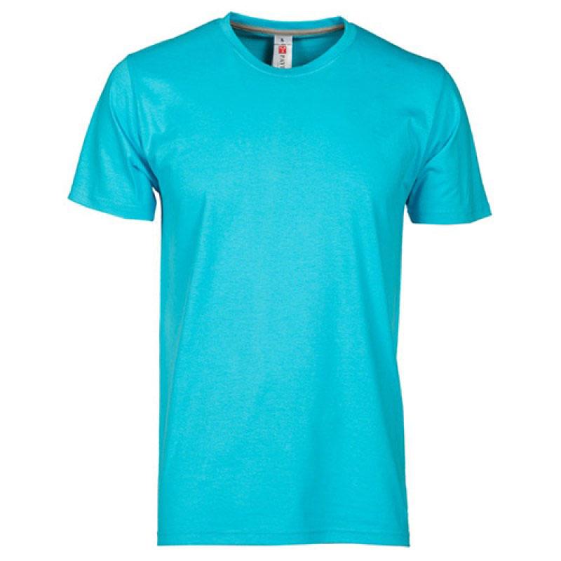 Payper Sunset Unisex Radna Majica Kratki Rukav Svetlo Plava Novatex