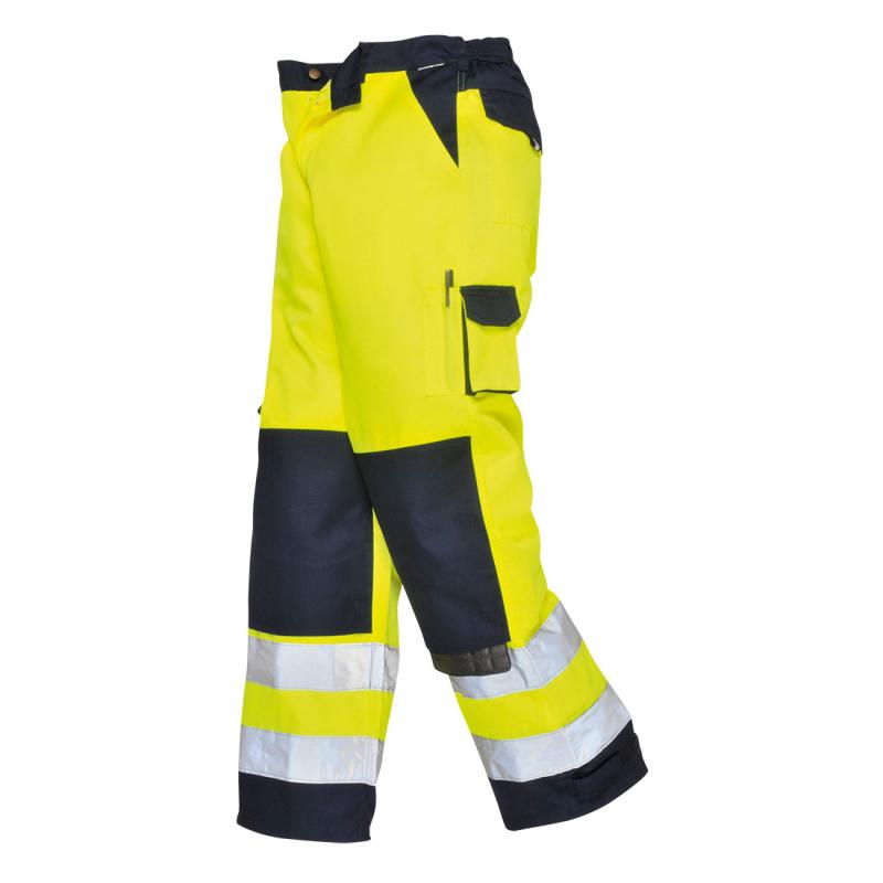Portwest Lyon Hi Vis Pantalone Zuta