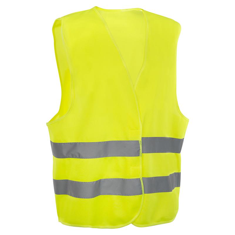 Signalni prsluk MARKER fluorescentno žuti sa reflektujućim trakama