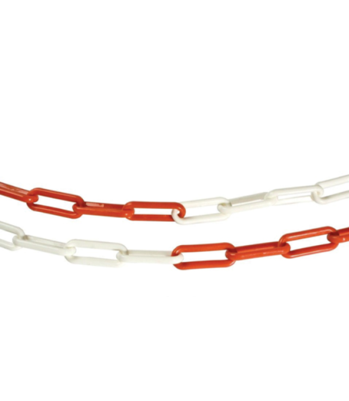 Novatex PVC LANAC crveno-beli 25 m / 7,5 mm za obeležavanje radnog prostora