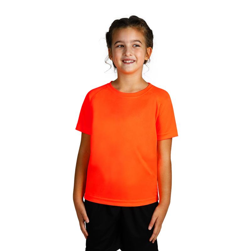 Record Kids Sportska Majica Neon Narandzasta