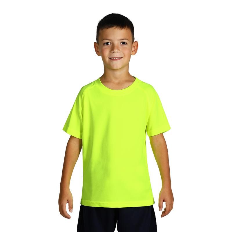 Record Kids Sportska Majica Neon Zuta