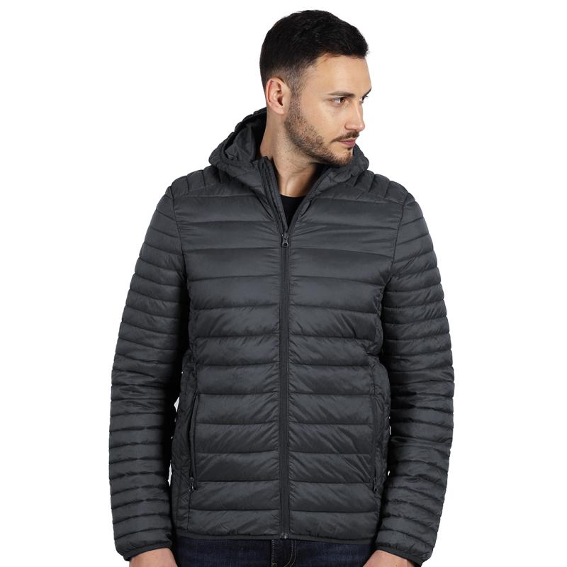 Rino Hoody Muska Jakna Sa Kapuljacom Tamno Siva 1