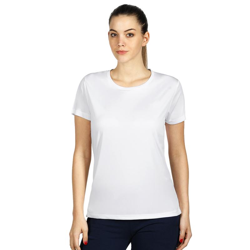 Tee Lady Zenska Sportska Majica Kratkih Rukava Bela