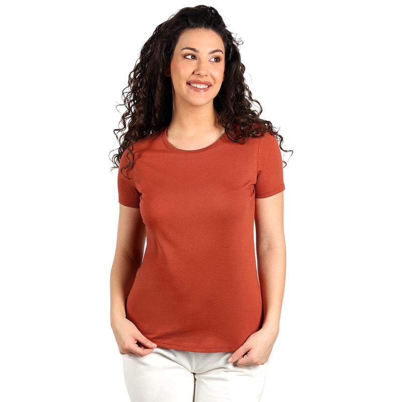Terra Lady Zenska Majica Kratak Rukav Karamel