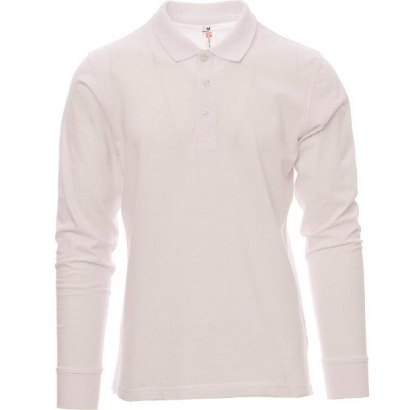 Verona Polo Majica Dugih Rukava Bela Novatex